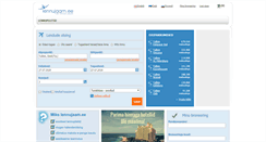 Desktop Screenshot of lennupiletid.lennujaam.ee